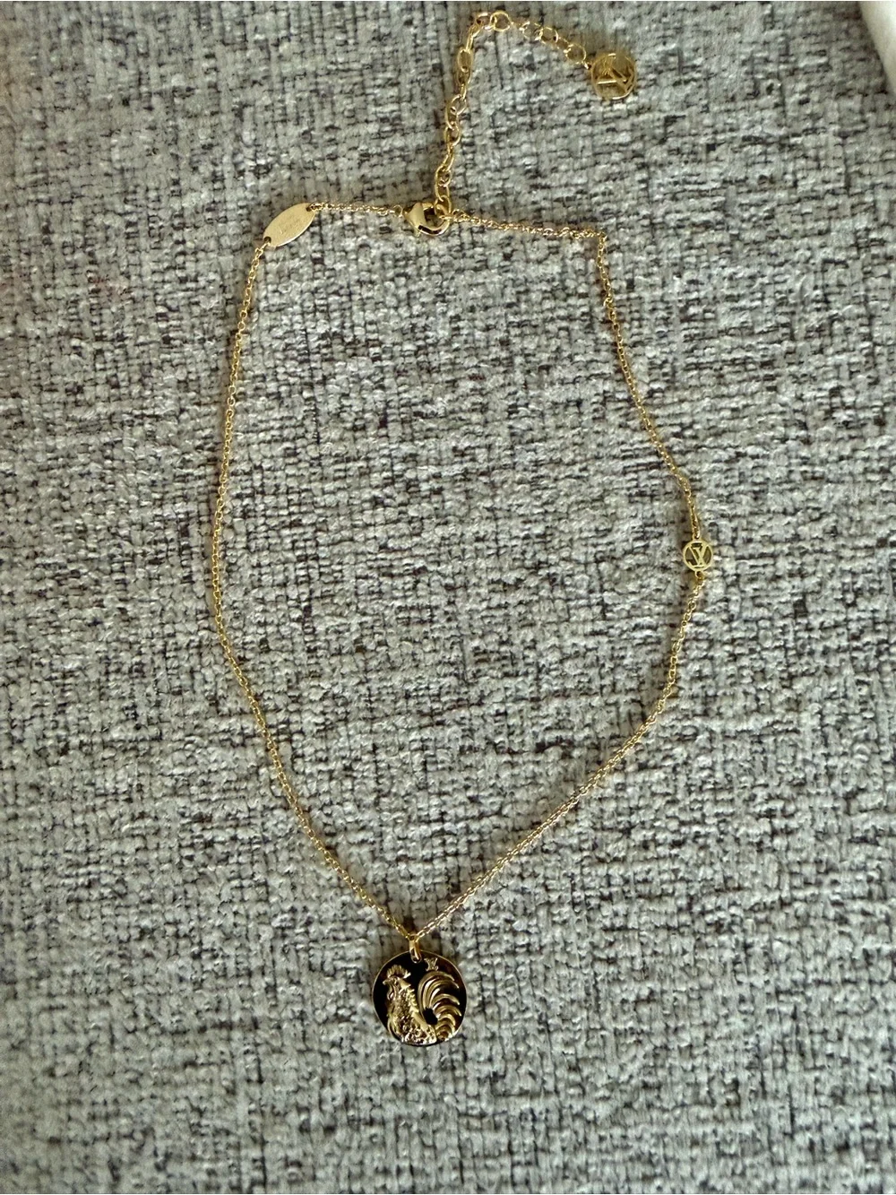 Louis Vuitton Louis in the sky zodiac pendant necklace